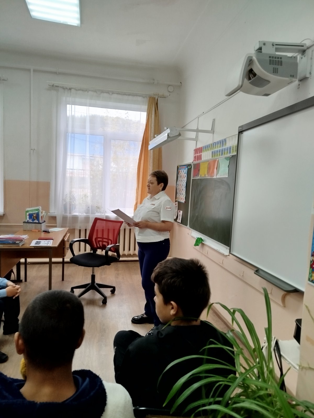 Встреча с сотрудницей ОАО «РЖД».